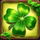 lucky forest clover symbol icon