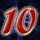 lucky fortune ten symbol icon