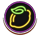 lucky fruity coin lemon symbol icon