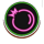 lucky fruity coin pome symbol icon