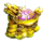 lucky golden dice turtle symbol icon