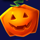 lucky hell o win pumpkin symbol icon