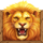 lucky hercules hold and win lion symbol icon