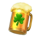lucky jimmy pots and pearls beer symbol icon
