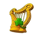 lucky jimmy pots and pearls harp symbol icon
