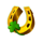 lucky jimmy pots and pearls horseshoe symbol icon