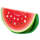 lucky joker 10 hold and win watermelon symbol icon