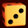 lucky joker xmas dice 3 symbol icon