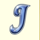 lucky ladys charm deluxe j symbol icon