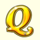 lucky ladys charm deluxe q symbol icon