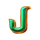lucky lamp j symbol icon