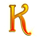 lucky lands k symbol icon