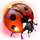 lucky lands ladybug symbol icon
