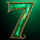 lucky leaf 7 symbol icon