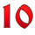 lucky legend 10 symbol icon