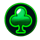 lucky lift club symbol icon