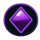 lucky lift diamond symbol icon