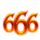 lucky lil devil fiery 666 symbol icon