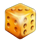 lucky loser dice symbol icon