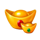 lucky lu crown symbol icon