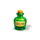 lucky macaw rum bottle symbol icon