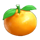 lucky monkey orange symbol icon