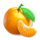 lucky mouse orange symbol icon