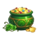 lucky patrick coins hold and win treasure symbol icon