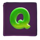 lucky piggy q symbol icon