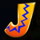 lucky queen j symbol icon