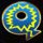 lucky queen q symbol icon