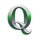lucky robbery q symbol icon