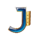 lucky scarab j symbol icon