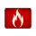 lucky stamps fire symbol icon