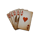 lucky train playing cards symbol icon