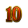 lucky train red 10 symbol icon