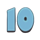 lucky twin sea 10 symbol icon