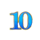 lucky twins 10 symbol icon