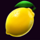 lucky win spins lemon symbol icon