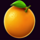 lucky win spins orange symbol icon