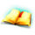 lucky wizard book symbol icon