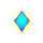 lucky wizard diamond symbol icon