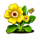 lucky wood flowers symbol icon