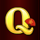 lucky zodiac q symbol icon