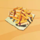 luckys pizza fries symbol icon
