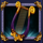 lunar goddess harp symbol icon