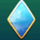 lunaris diamond symbol icon