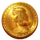 luxor of cleopatra coin symbol icon