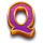 luxor of cleopatra q symbol icon