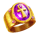 luxor of cleopatra ring symbol icon